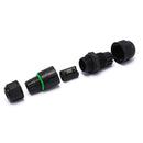 2Pin Mini Core Joint Outdoor IP68 Waterproof Electrical Cable Wire Connector Bj