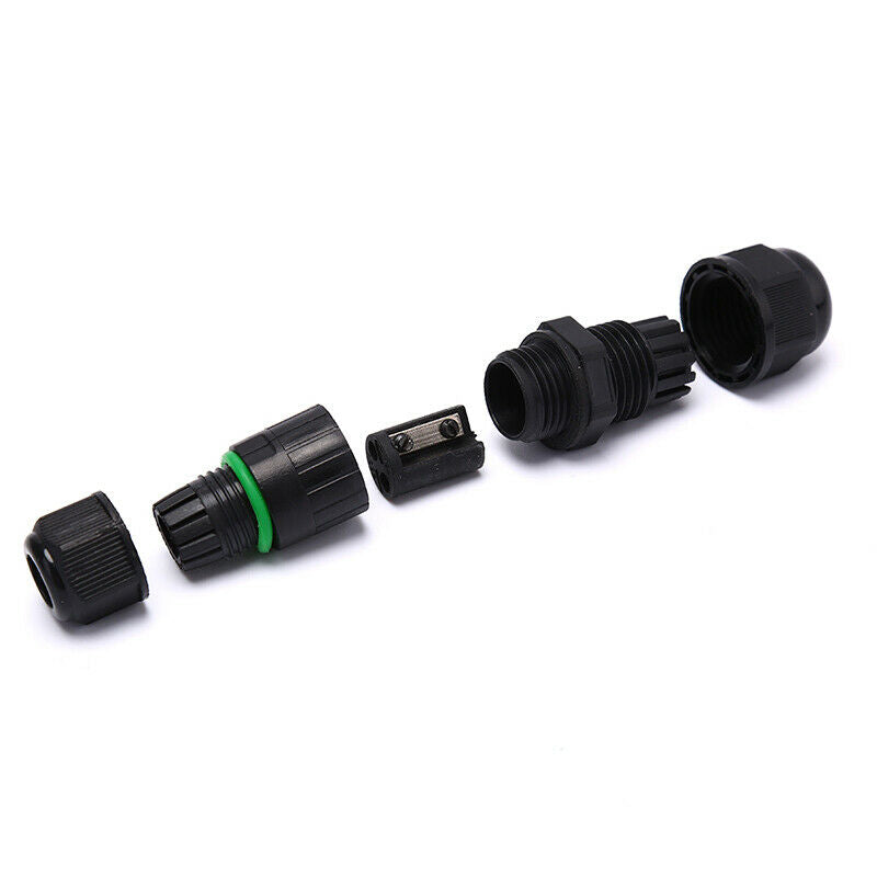 2Pin Mini Core Joint Outdoor IP68 Waterproof Electrical Cable Wire Connector Bj