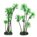 2pcs Vivid  Coconut Tree for Reptile Terrarium Ornaments