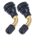 2pcs 90 Degree Motorcycle Tyre Valve Extension Adaptor Car Tire Stem Extender
