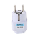 1 PcA UK To EU Europe Travel Charger Powerdapter Converter WalFN New