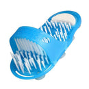 Slipper Foot Masage Tool Feet Calloused Cleaner W/ Scrubber Brush