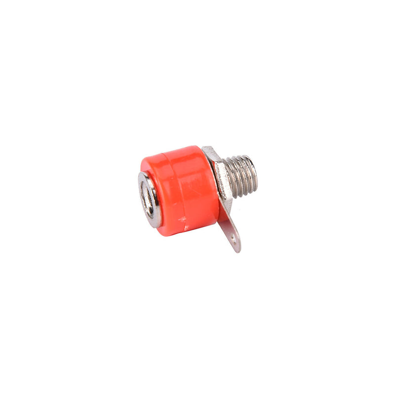 10Pcs 4mm Banana Panel Socket Test Probe Binding Post Nut Plug Jack Connector 3C