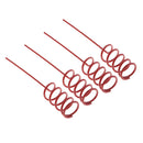 4x Sprial Rod Holders Ground Rack Support Pole Holders for Spinning Rods