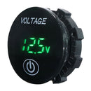 DC 5V-48V LED Display Voltmeter for Boat Marine Vehicle Motorcycle Truck ATV UTV