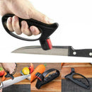 Professional Handheld Cutter Sharpener Sharpening 2in1 Y8P6 Tool H6Q0