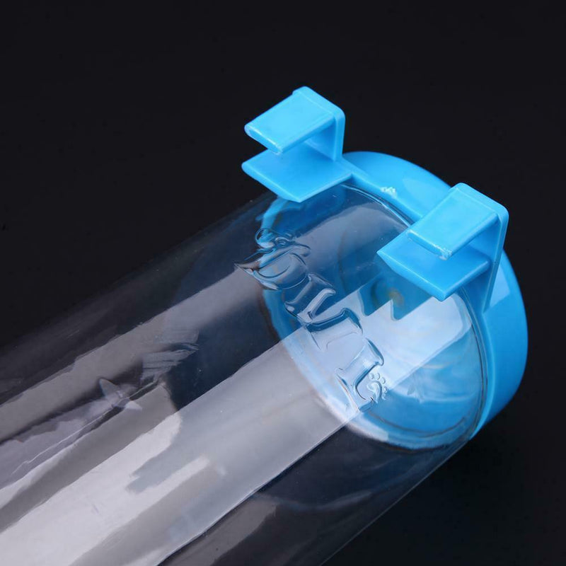300ML Pet Drinking Hanging Water Bottles Portable Drinker Bottle(Blue)