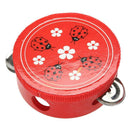 Educational Cartoon Musical Tambourine Beat Instrument Hand Drum Baby Toys