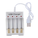 1Piece Smart Battery Charger For C D AA AAA MQ 4-Slots Rechargeable Batteries