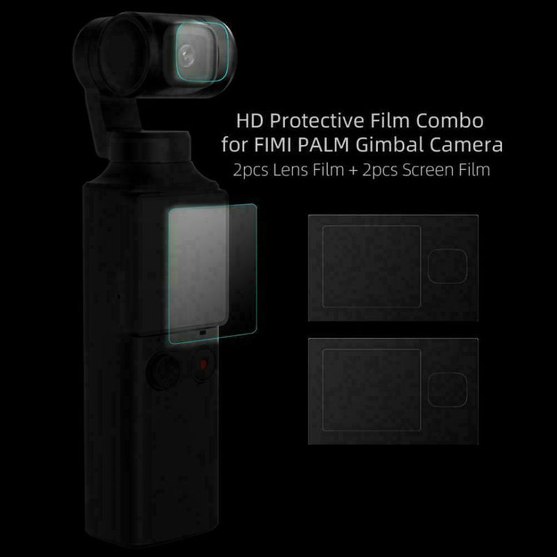 Camera Screen Protective Film Lens Film Set For FIMI-Palm Handheld Gimbal C A5H7