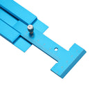 Aluminum Table Saw Height Ruler Depth Gauge Woodworking Measuring Tools
