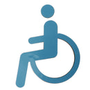 Wheelchair Disability Sign Handicap for Public Toilet Signs WC Wall Decals