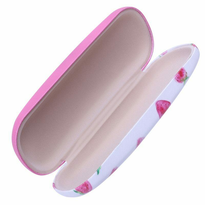 Fashion Cute Protable Fruit Pattern Eye Glasses Case Hard Shell Case Protec T8J6