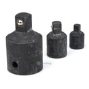 3PC Impact Socket Adaptor & Reducer set Adapter 1/4 1/2 3/8 3/4 Ratchet breaker