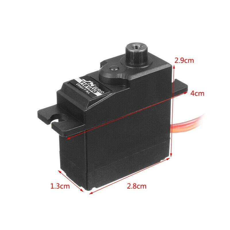 Upgrade Digital Servo Metal Steering Gear Pdi-1181Mg 17G 3.5Kg for Wpl Rc C Y2W7