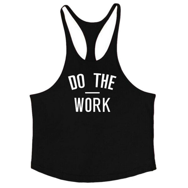 4X(Muscleguys Brand Gyms Clothing Singlet Y Back Gym Tank Top Men Fitness SF4P9)