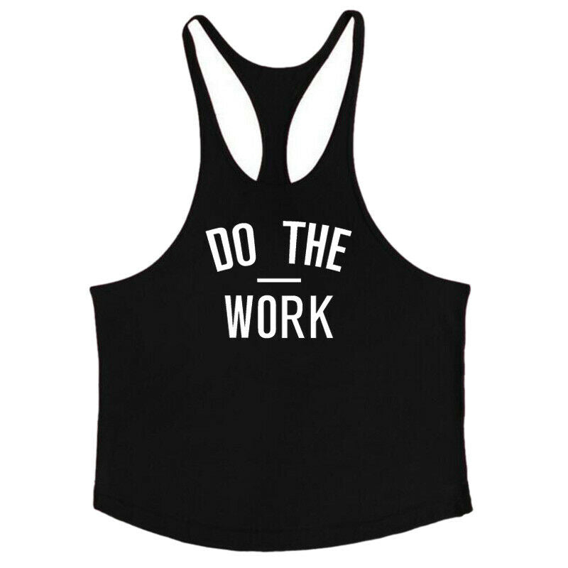 4X(Muscleguys Brand Gyms Clothing Singlet Y Back Gym Tank Top Men Fitness SF4P9)
