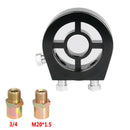 M20X1.5 Oil Filter Temp Pressure Cooler Gauge Sandwich Plate Adapter Sensor Rd