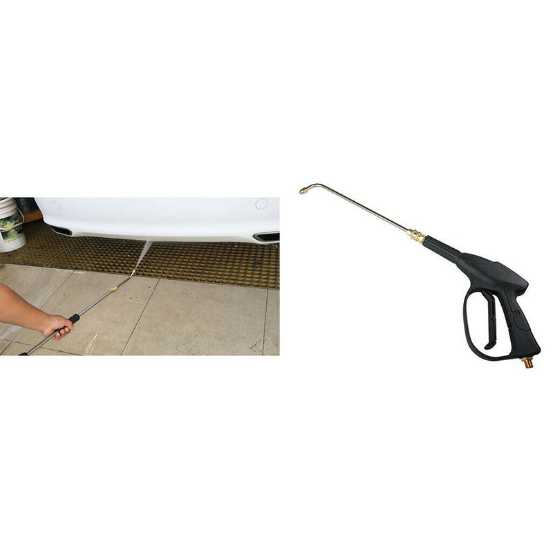 2pcs 90 Degree Angled Lance Extension Wand 1/4 Inch Quick Release Up to 3600PSI