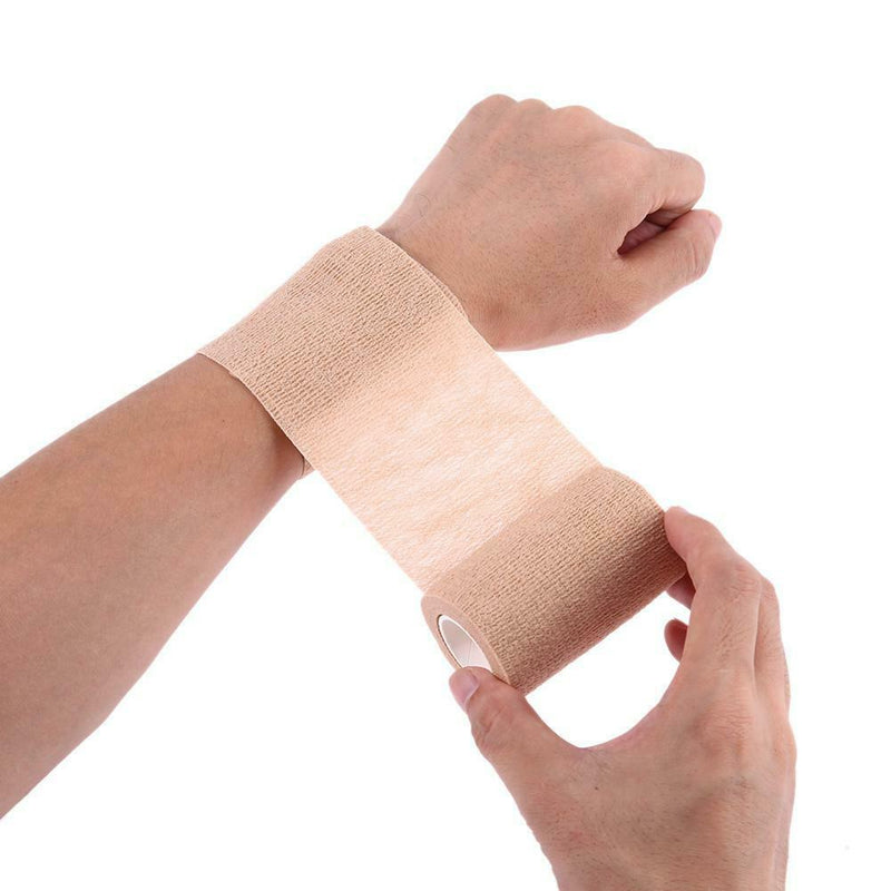 Self Adhesive Elastic Bandage First Aid Health Care Breathable Gauze Tape/C