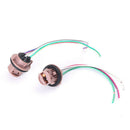 T20 7443 Bulbs Socket Brake Turn Signal Light Harness Wire LED Tail Plug AdaptSE