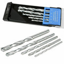 5 PCS Galvanized Construction Drill Bits Cement Drill Hammer Bits
