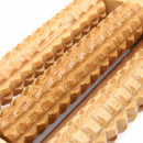 Handheld Wooden Roller Massager Reflexology Hand Foot Back Body Relax IhBX