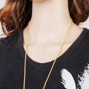 Golden Jesus Christian Prayer Pendant Alloy Hiphop Punk Chain Necklace for Women