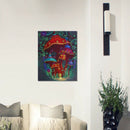 2Pcs Special Shaped Drill 5D Diy Diamond Painting "Mushroom House" Plant Fl F4O4