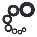 350Pcs 7 Sizes Nylon Flat Washer Assortment Set M2/M2.5/M3/M4/M5/M6/M8   Z