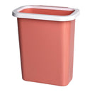 Kitchen Waste Bin Cabinet Door Hanging Trash Garbage Rubbish Container Pink_L