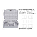 Portable Electronic Accessories Suitcase,Cable Manager Gear Bag Cable Bag I