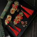 Unforgettable Classical Chinese Wedding Hair Accessories Chic Bridal Headdress