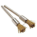 5PCS Mini Wire Brush Brushes Brass Cup Wheel for Grinder or Drill 3x5MM Set New
