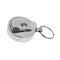 Retractable Badge Reel ID Holder Key Chain Ring Portable Fishing Lanyard