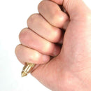 Brass Capsule Mini Knif Multifunction Bottle Opener EDC Tool Portable Keychain