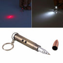 Camping tools Multifunction Pen button battery Survival Self Defense Kit