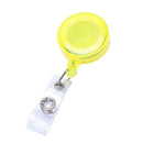 Set of 4 pcs Retractable Reel Badge holder YOYO Clip Snap Button ID Card Ke U1N7