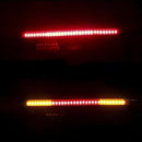 Universal Flexible Motorcycle 48LED Light Strip Rear Tail Brake Stop Turn Signal