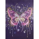 5D DIY Special Shaped Diamond Painting Butterfly Cross Stitch Embroidery
