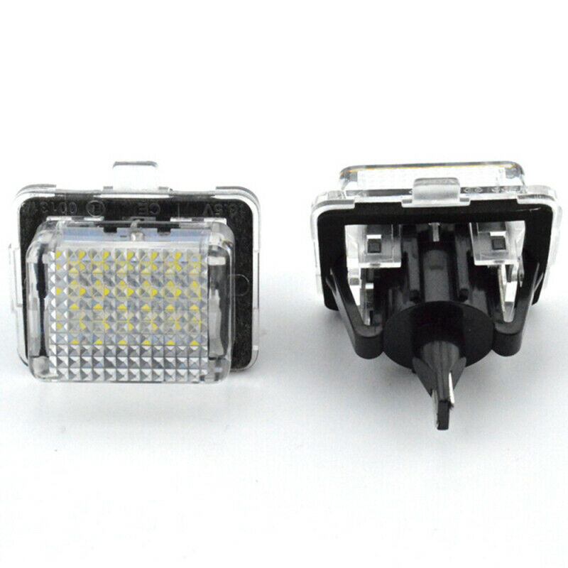 2X Canbus LED Number License Plate Light For Mercedes Benz W216 W212 W221 HCI