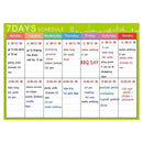 Kids Magnetic Dry Erase Planner Board for Refrigerator A3 Magnetic Whiteboa