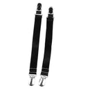 1 Pair suspenders of Stockings Adjustable Nylon for women - Black