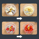 Multifunctional Garlic Press Manual Garlic Crusher For Meat Fruit Chopper Cu Hn