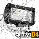 120W 24 LED Work Light Bar Flood Beam Pods Driving Off-Road Tractor 4WD