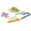 73Pcs Plastic Stitch Holders Needles Knitting Clip Marker Crochet Hook Tool