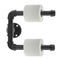 Modern Towel Bar Towel Rack, Iron Bathroom Hardware Towel Hanger Wall Mounted,