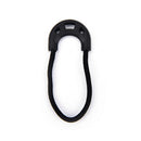 10pcs EDC Black Zip Zipper Pulls Cord Rope For Outdoor Travel Clothing Backpack