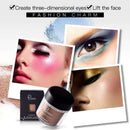 Pudaier Glitter Eyeshadow Powder Pigments Eye Shadow Easy to Wear Waterproo F3C9