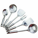 6 piece kitchen utensil set stainless steel kitchen cooking tools high-grad T2V3